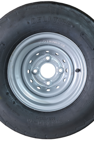 10" Balloon Wheel and Tyre 20.5x800-10 100mm PCD