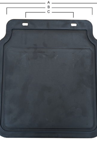Mud flap for 10 and 13 Inch Mudguards