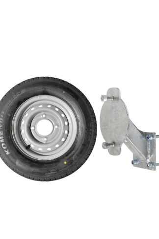 13" Wheel And Tyre 175R13 With Carrier