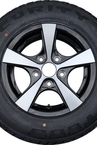 13" Alloy Wheel and Tyre 185/70R13C, 5 x 112mm PCD