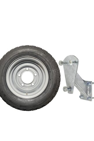 13" Wheel And Tyre 185R13C With Carrier