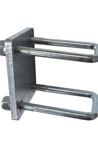 Back plate assembly to mount 30mm Upright