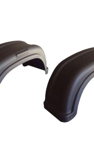 Pair of Plastic 8" Mudguards