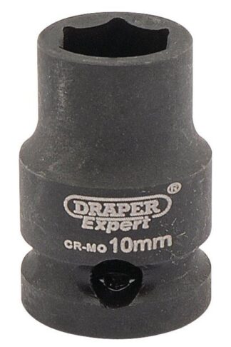 10mm, 6 POINT IMPACT SOCKET, 3/8" SQ. DR