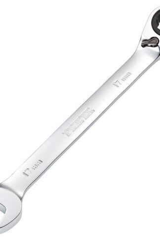 17mm, METRIC REVERSIBLE RATCHETING COMBINATION SPANNER
