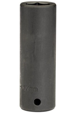 17mm, DEEP IMPACT SOCKET, 1/2" SQ. DR