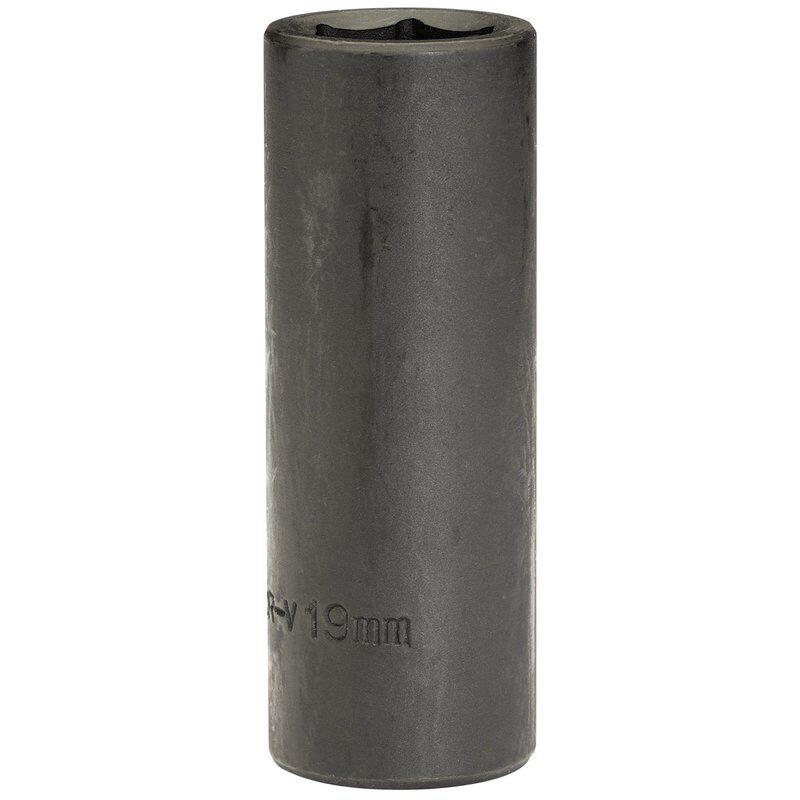 19mm, DEEP IMPACT SOCKET, 1/2" SQ. DR