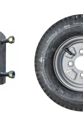 8" Metric Spare Wheel And Tyre With Carrier 80x40