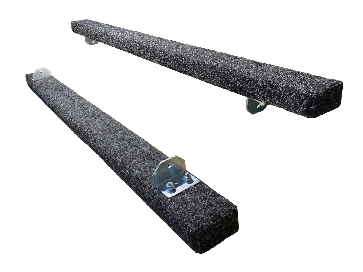 Pair Of 2.0m Heavy Duty Carpeted Bunks - Image 2