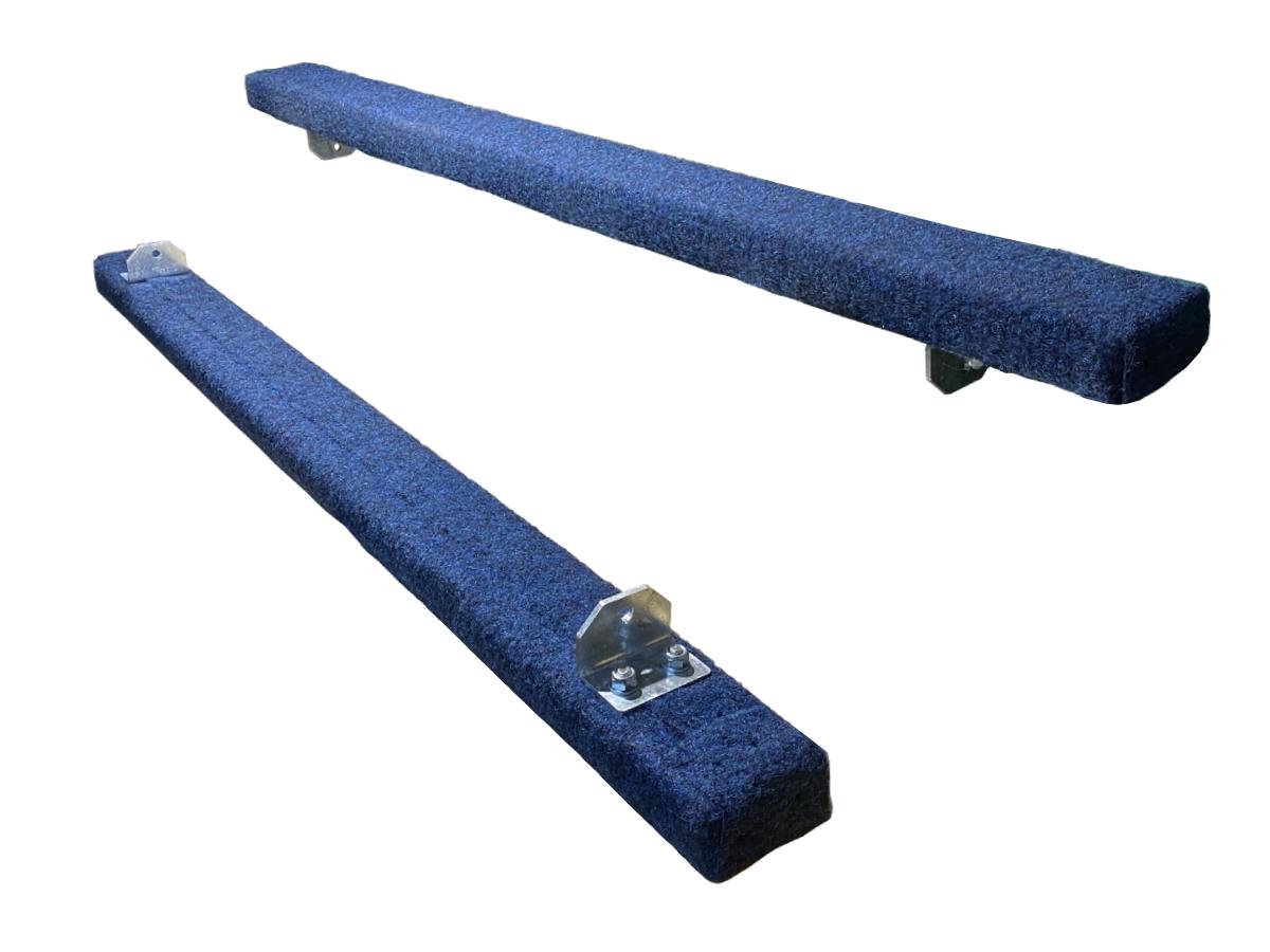 Pair Of 1.8m Heavy Duty Carpeted Bunks