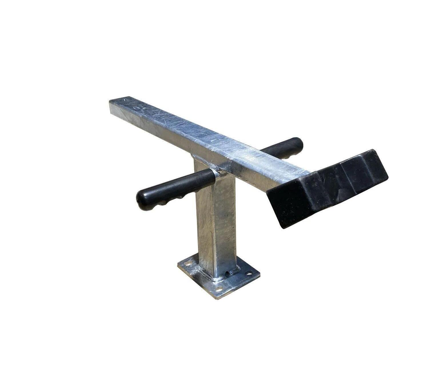 Fixed Height Galvanised Steel Winch Post - Image 2