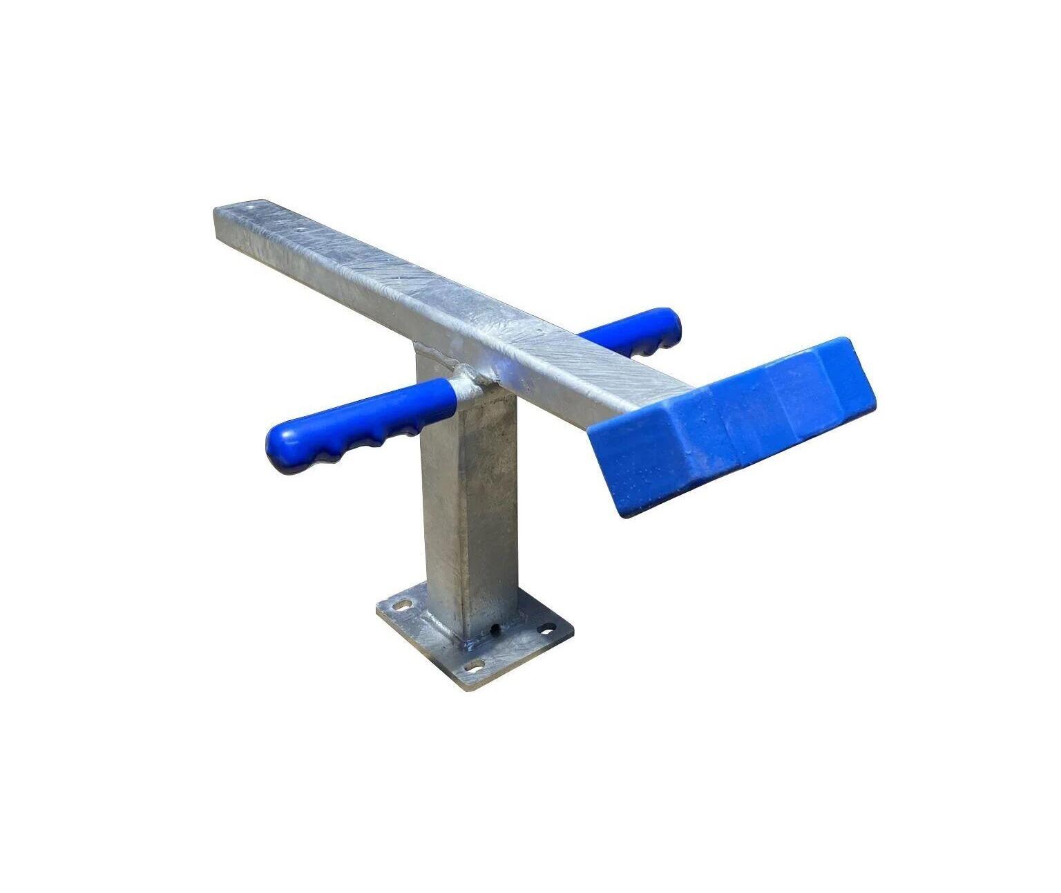 Fixed Height Galvanised Steel Winch Post