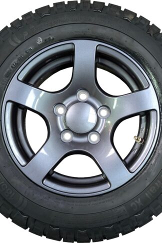 13" Alloy Wheel and Tyre 185/70R13C, 5 x 112mm PCD